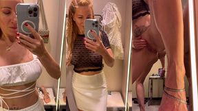 7 eme jour a ibiza m exhibant dans une cabine d essayage a zara ♥