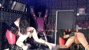 The Fucked Slave Hole&lt;br /&gt;
The slave practically fixed over the buck and ready to fuck is the ass cunt. With a thick, big rubber cock I fuck the anal cunt of my slave h