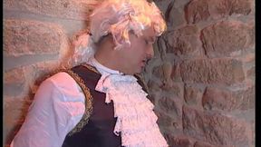 The MILF Gets Fucked in the Ass by the Marquis While Giving Her Husband a Blowjob