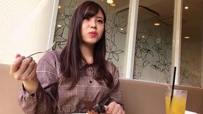 マッチングアプリで出会ったフェラ中毒のえっちなお嬢様風美女とハメ撮り！