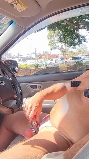 Naked in the Car