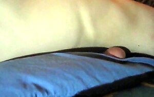 Twink's Blue Pillow Pleasure
