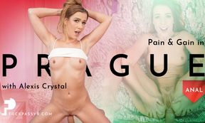 Alexis Crystal In Pain & Gain In Prague - Naughty Nurse Does Anal