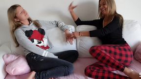 shalina devine & gina gerson - home visit with benefits part 1