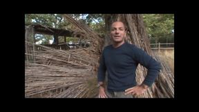 Two Beautiful Vintage Lesbians Masturbate Their Pussy with a Dildo in the Cage and Then Piss