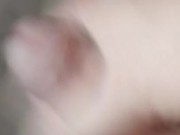 Sborrata nel bidet!!!
