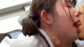 Japanese Abe Idol Gets Ambushed ~ Sexy Naughty Scene with JAV Starlet