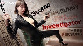 Mr  Bunny's female investigator cosplay seduction