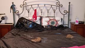 Michelle Ernandes Waking up After a Hot Party Night Still Wearing Expensive Sexy Lingerie