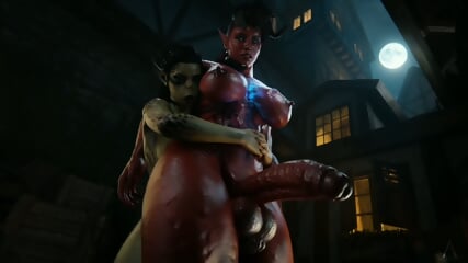 Karlach and Laezel futa sex