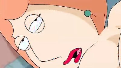 Kinky MILF Peter pounds his hot step-daughter, Lois, in this wild cartoon sex video!