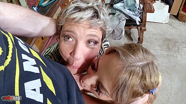 Crazy Anal Threesome with venezuelan babe Alice Fantasy and french Milf Charlie