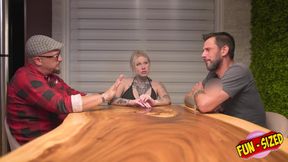 FunSize Teens - A Petite Babe full of Tattoos is Fucked hard in a Threesome