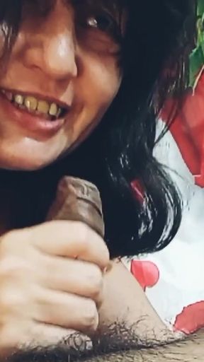 Must-share moment from "My stepson gets his good portion of sex"