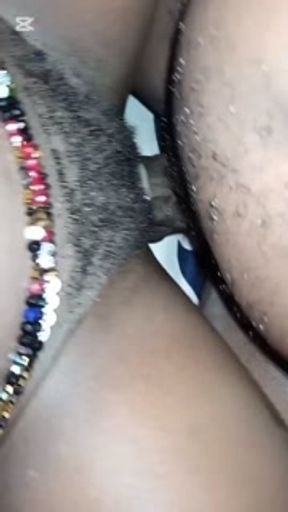 ✨BBC Nigerian Pornstar Enjoying Hairy Pussy and Asshole#Creamy Tight Pussy 💦🍆
