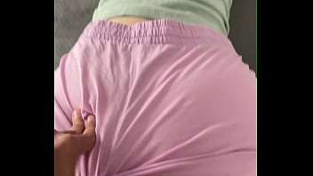 Iranian Step Sister with Big Natural Tits masturbating