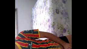 Punheta Matinal cheio de Tes&atilde_o!! SAMPAIOOO / teenage boy masturbate