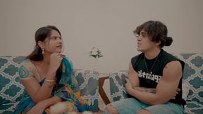 Naughty Bhabhi did romance with brother-in-law which he could not control