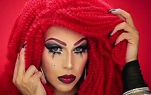 Sexy vixen drag transformation miguel francisco