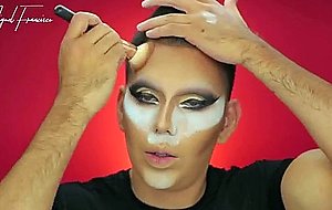 Sexy vixen drag transformation miguel francisco