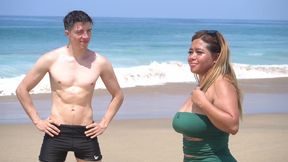 "Trailer"  Having sex with my cousin on the beautiful beaches of Acapulco