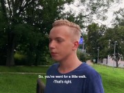 CZECH HUNTER 472 -  Preppy Euro Twink Becomes Gay For Pay
