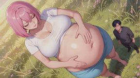 Vore Stories #11B: Greedy Pink Bob Giantess Confesses Her Sunny Field Feast (Animated)