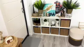 Pizza Delivery Girl From Sexdater Fucked in the Hallway While Wife Was at Work.