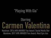 Pussy Please? Carmen Valentina & Gia Love Cunt Fuck & Orgasm