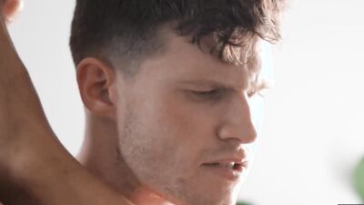 Men - Brent North Is Ready To Get His Asshole & Mouth Fucked By Alex Montenegro & Finn Harding