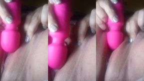 masturbating my pretty pink pussy
