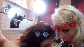 dynomite black cock suckers starring chantelle white and april paisley