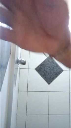 Playing in the shower