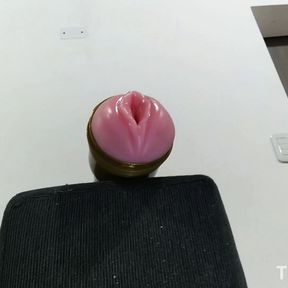 BIGGEST CREAMPIE EVER With My Fleshlight - MASSIVE CUMSHOT