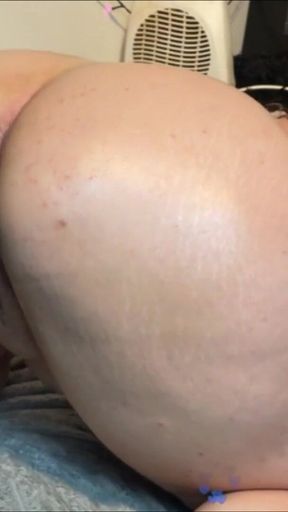Thick Camgirl Takes Huge BBC Dildo
