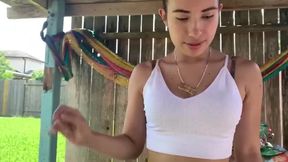 A  YouTube video ends with amazing huge cum facial diosaera/zeus