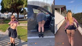 continuant avec ma journee de mercredi, m exhibant en public sur l aire d ...