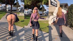continuant avec ma journee de mercredi, m exhibant en public sur l aire d ...