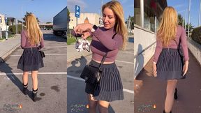 continuant avec ma journee de mercredi, m exhibant en public sur l aire d ...