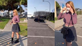 continuant avec ma journee de mercredi, m exhibant en public sur l aire d ...