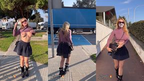 continuant avec ma journee de mercredi, m exhibant en public sur l aire d ...