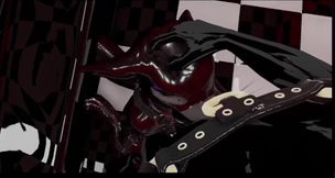 Latex cobra fucks his toy raw gay VRChat furry femboy