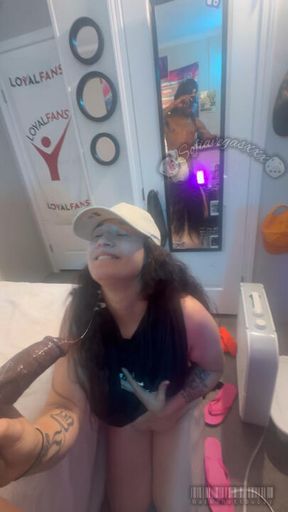 Hot Latina milf rides me til i blow!