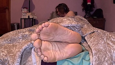 Chilling in bed while ignoring you