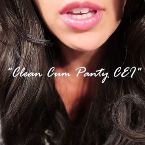 Clean Cum Panty CEI