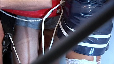 Tarra White And Cory Everson Fuck Two Stiffs