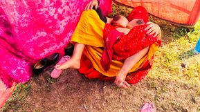 Village aunty Rajesh wife Fucked by His sons Friend hot Hindi sex video