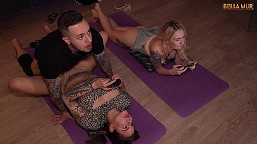 My roommates ignoring me while I’m fucking them. WTF?!