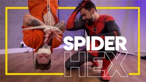 Spider-Hex traps and punishes the villain Tonny Tape (1080p) Gay Bondage - Bondage Male - Rope Bondage - Tape Gagged - Male Domination - Super Heroes - C4SBondage26