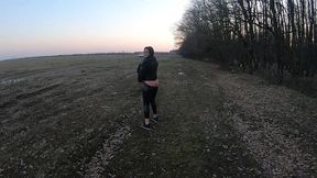 milfycalla – blowjob in the woods with husband’s friend 💋 downjacket fetish - ep. 249